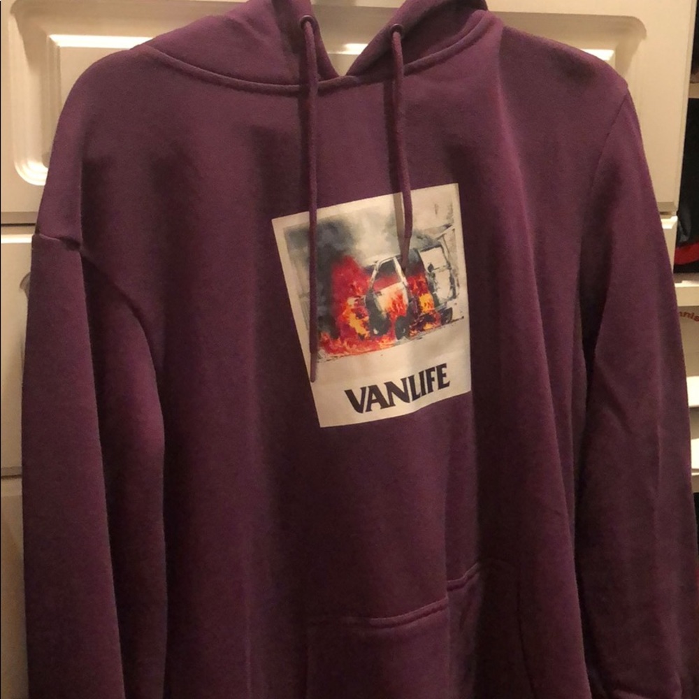 Purple hoodie